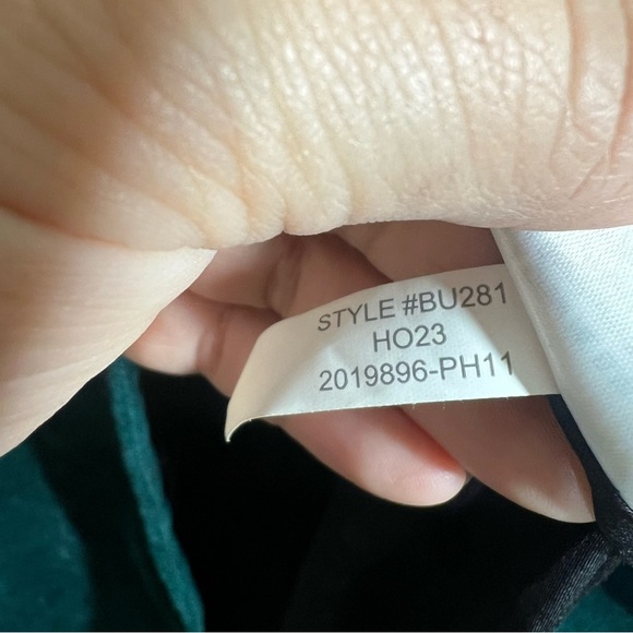 J crew factory velvet one-button blazer old forest green plus size 18 holiday - Picture 7 of 9